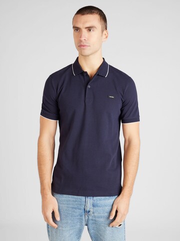 Calvin Klein Poloshirt in Blau: predná strana