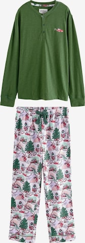 Pyjama long Cath Kidston en vert : devant