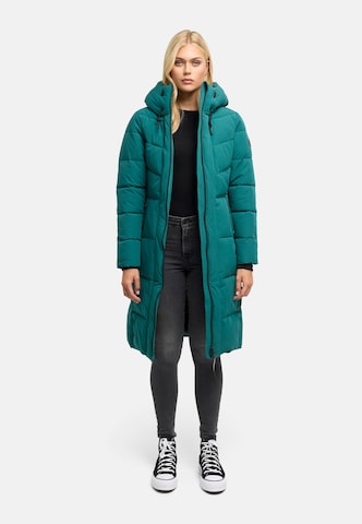 NAVAHOO Winter coat 'Schokokuss XIV' in Green