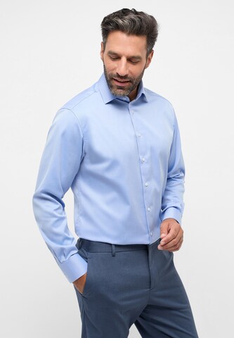 ETERNA Regular fit Business shirt in Blue: front