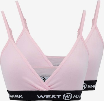 Triangolo Reggiseno di WESTMARK LONDON in rosa: frontale