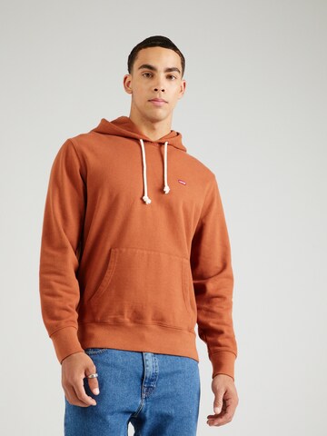 Coupe regular Sweat-shirt 'The Original HM Hoodie' LEVI'S ® en orange : devant