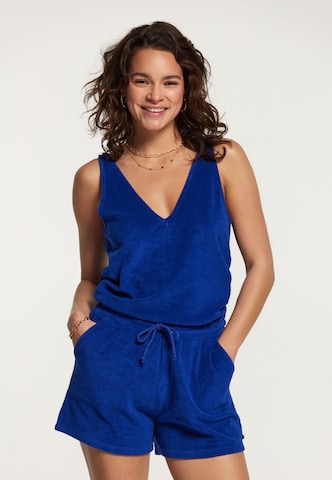 Shiwi Jumpsuit 'Fiji' in Blauw: voorkant