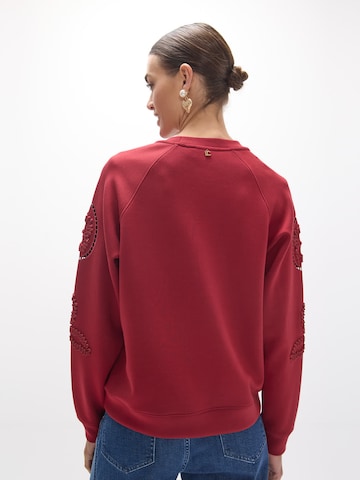 Lola Casademunt - Sweatshirt em vermelho