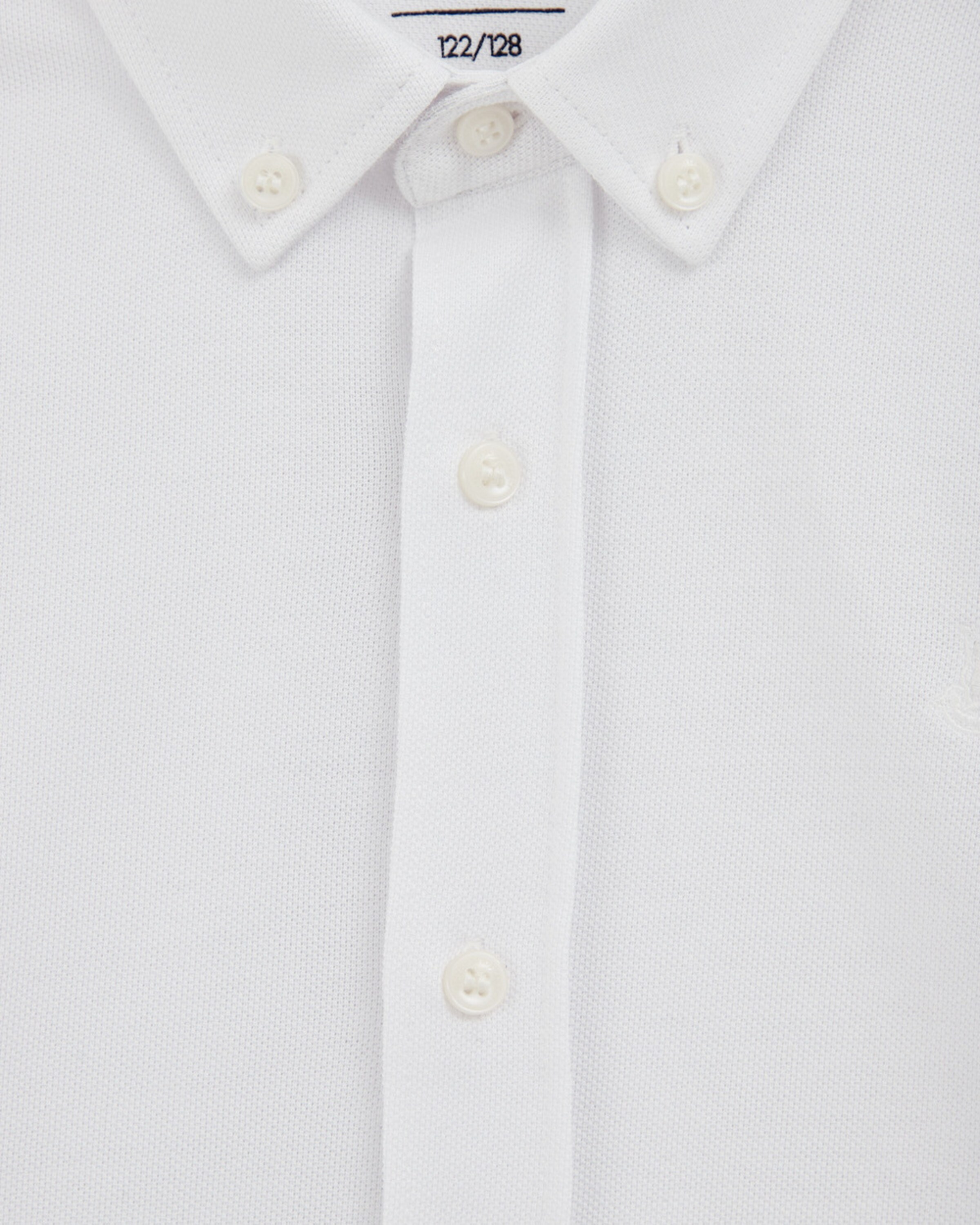 WE Fashion Средняя посадка Рубашка в Белый