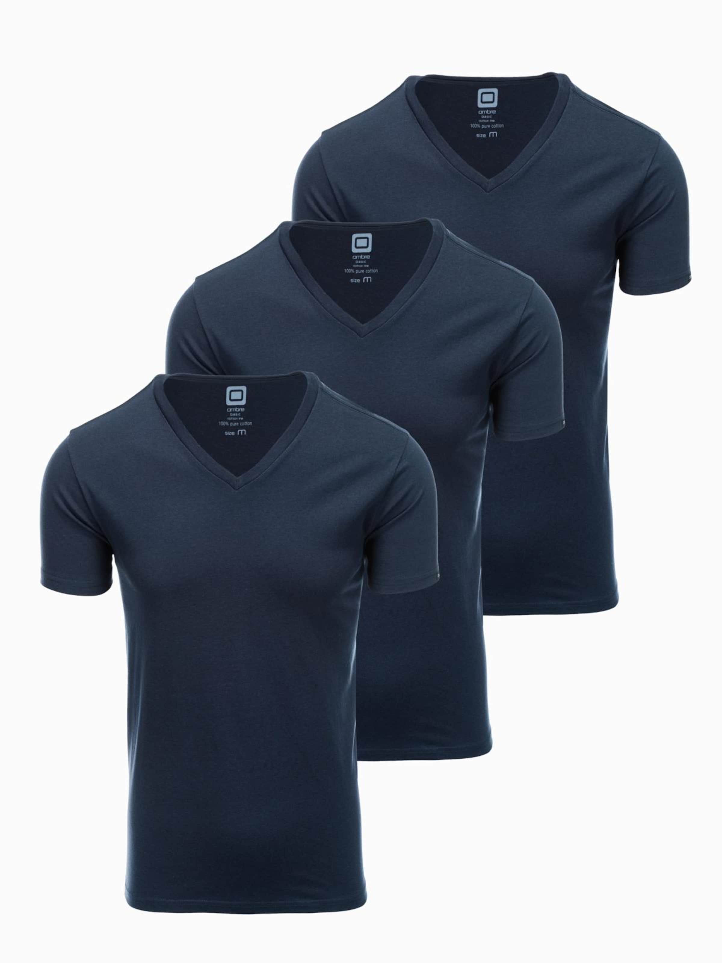 Ombre Shirt in Blue: front