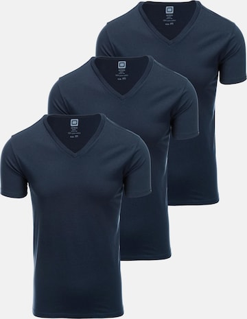 T-Shirt Ombre en bleu : devant
