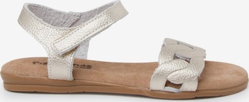 Sandalo di Pisamonas in beige: frontale