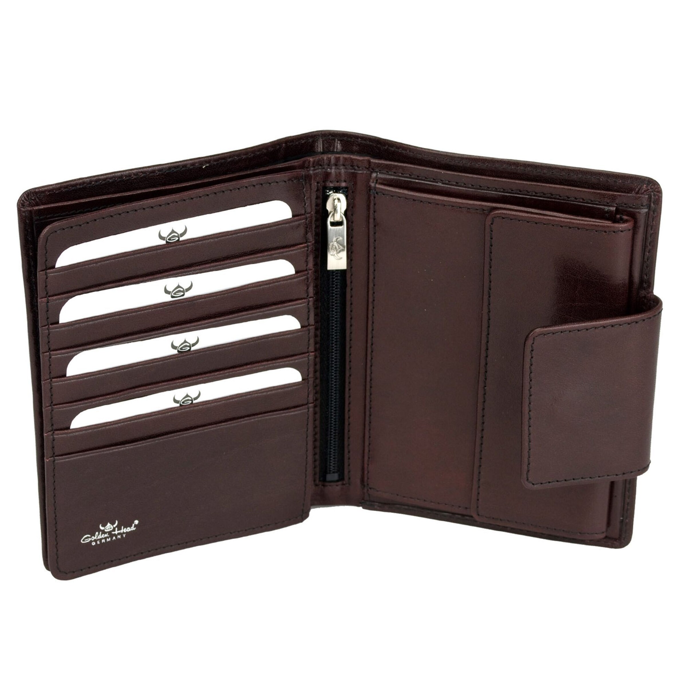 GOLDEN HEAD Portemonnaie 'Colorado' in Braun