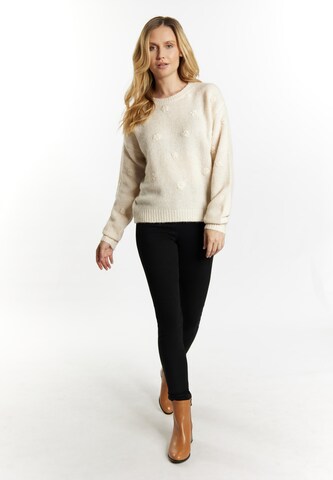 Usha Pullover in Beige