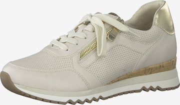 MARCO TOZZI Sneakers laag in Beige: voorkant