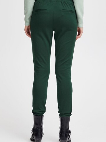 b.young - Tapered Pantalón plisado 'BYRIZETTA' en verde