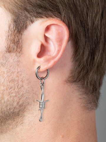YParis - Pendientes 'Boucle Berlin S' en plata