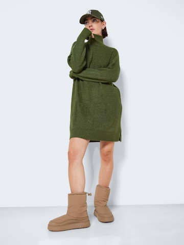 Noisy may Knitted dress in Green