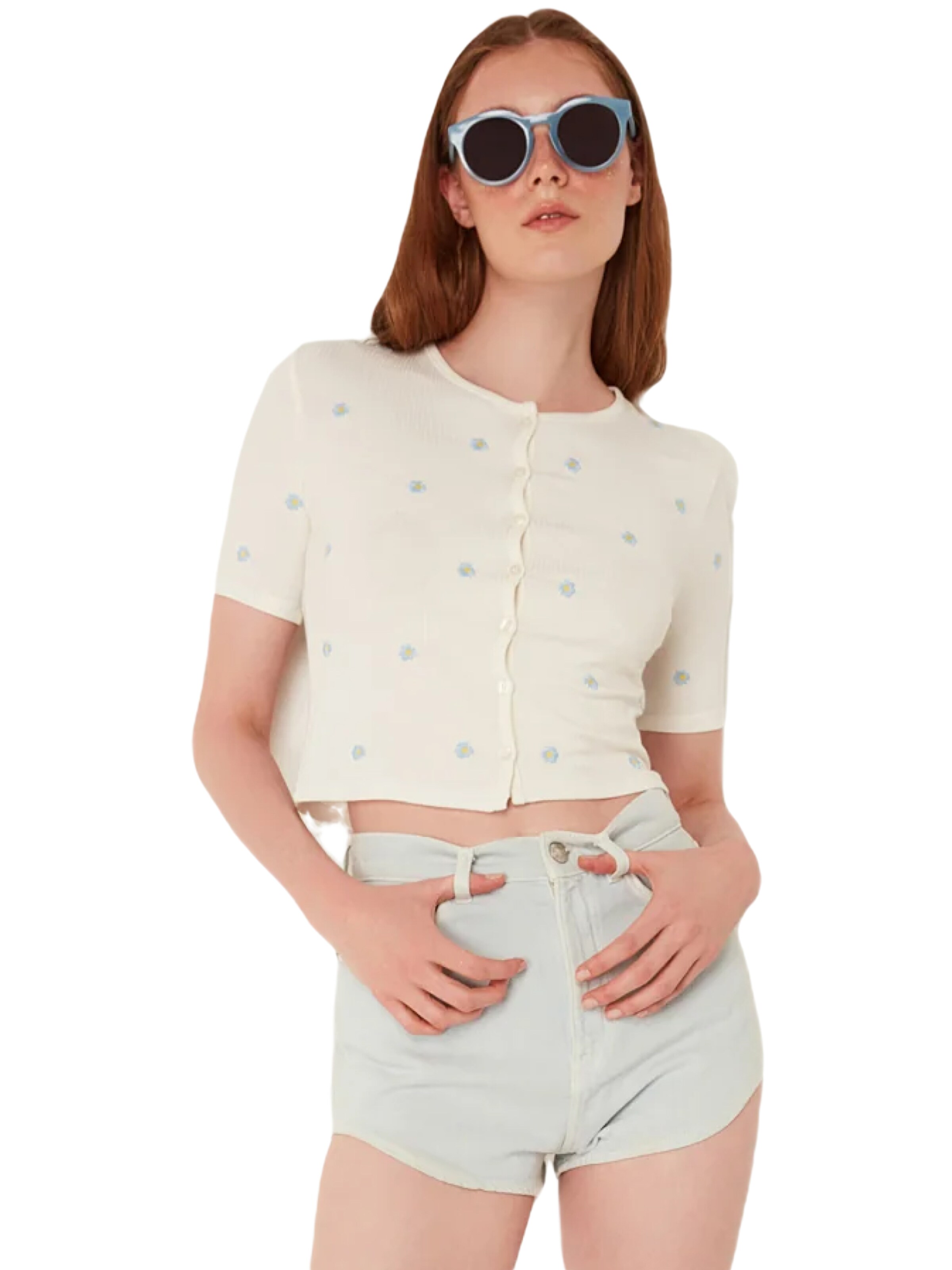 Cardigan No Matter What en blanc