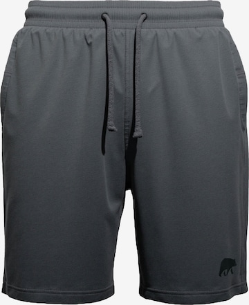 FORSBERG Regular Pants 'Jogger Shorts' in Grey: front