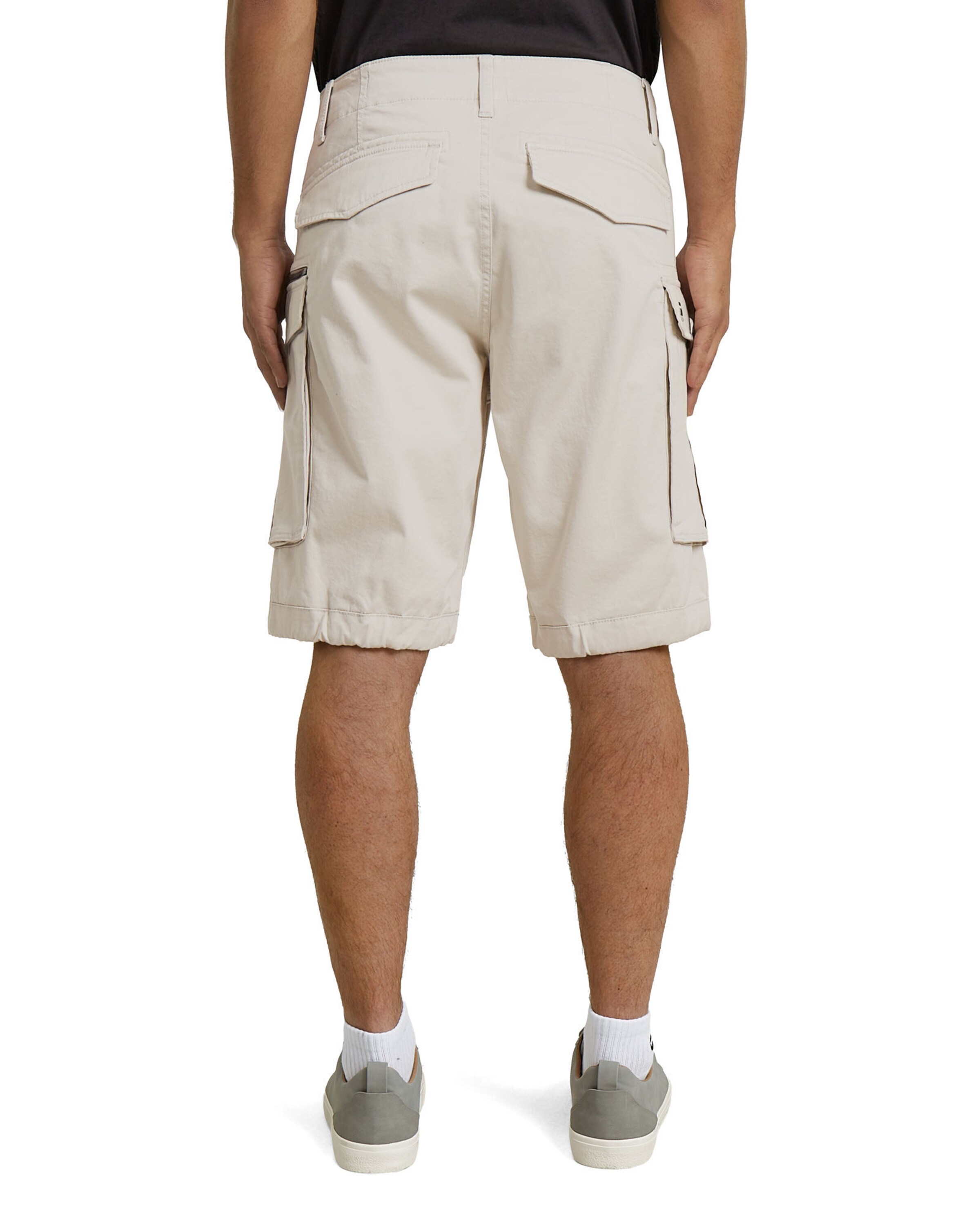 G-STAR Loosefit Shorts - 'Zip Relaxed Shorts' in Weiß