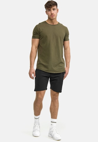 T-Shirt 'Willbur' INDICODE JEANS en vert