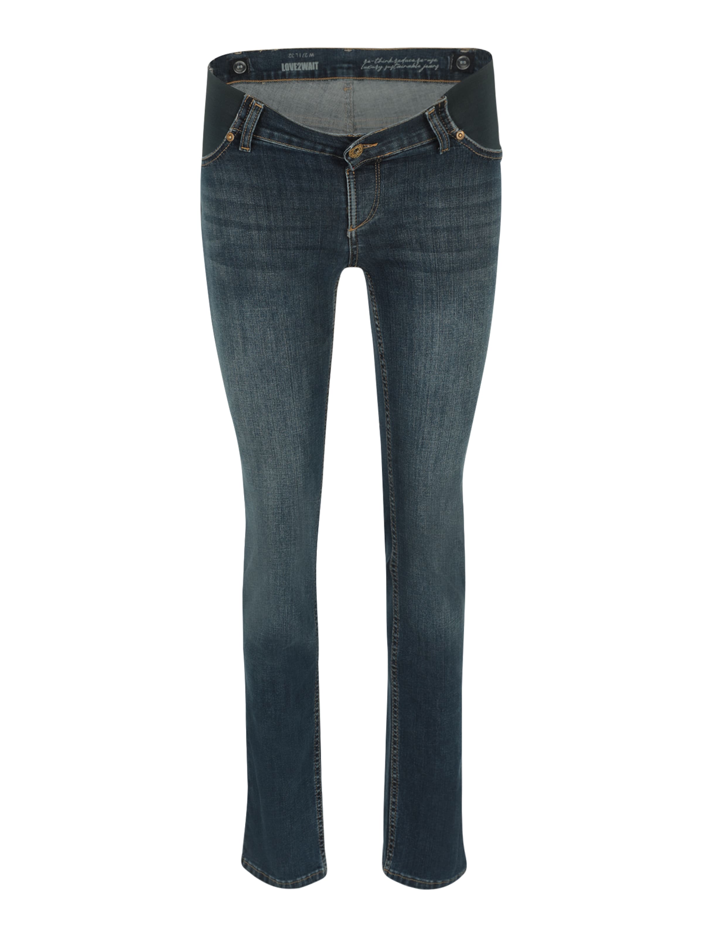 LOVE2WAIT Skinny Fit Дънки в синьо: отпред