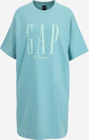 Gap Tall Obleka | modra barva: sprednja stran