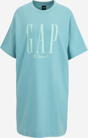 Gap Tall Jurk in Blauw: voorkant