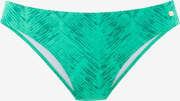 Slip costum de baie de la JETTE pe verde: față