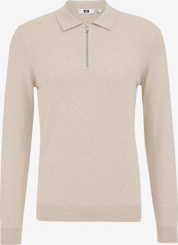 WE Fashion - Jersey en beige: frente