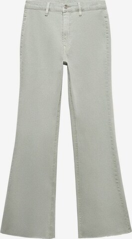 MANGO TEEN Flared Jeans in Grey: front