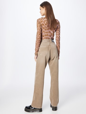 Dr. Denim Wide leg Jeans 'Echo' in Brown