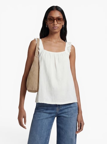 PIECES - Top 'PCSASTINA' en blanco: frente