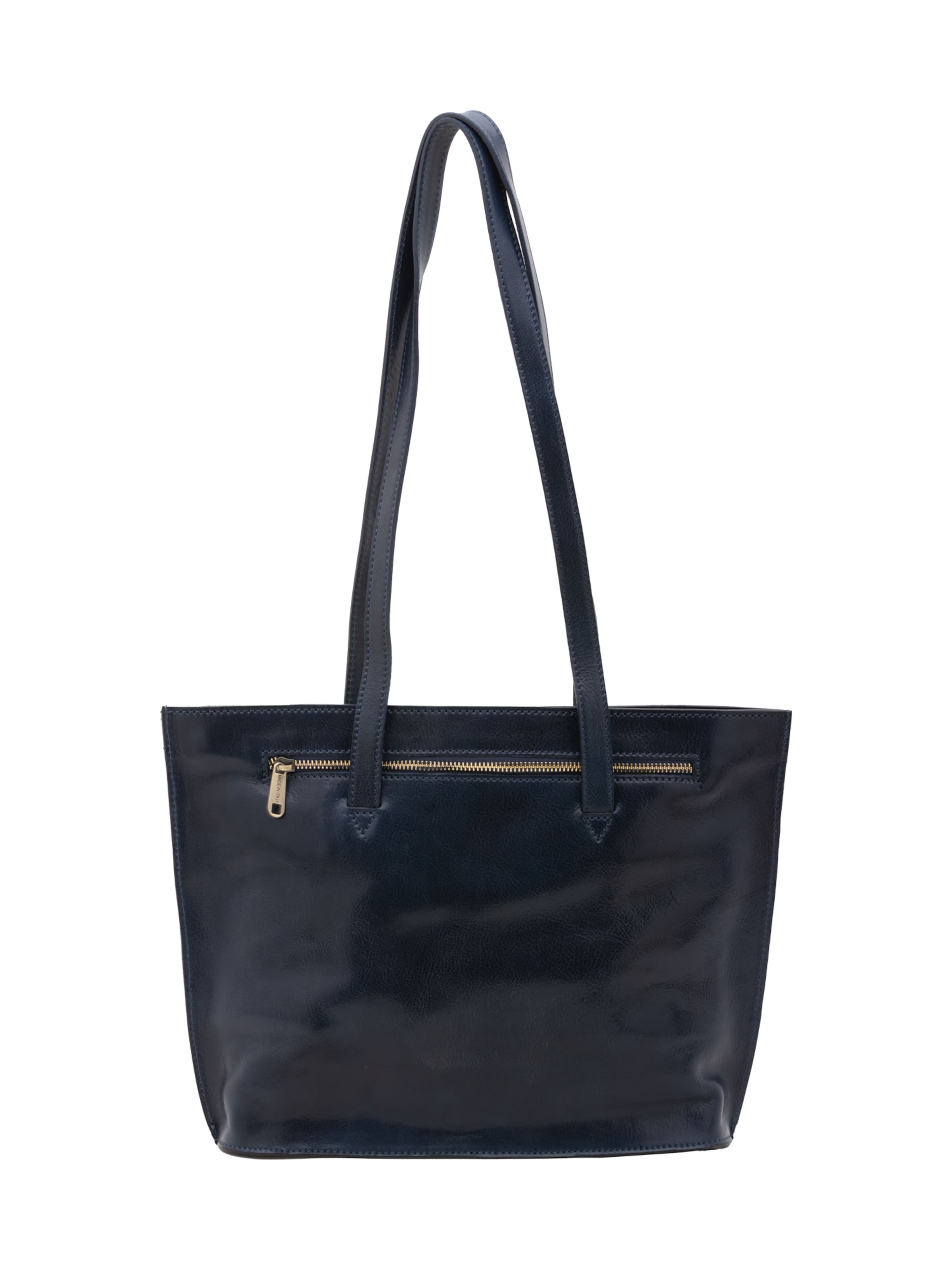 Borsa a spalla 'Borsa a Spalla Donna Pelle Vacchetta - Chiusura Zip Made in Italy' di I Fratelli in blu