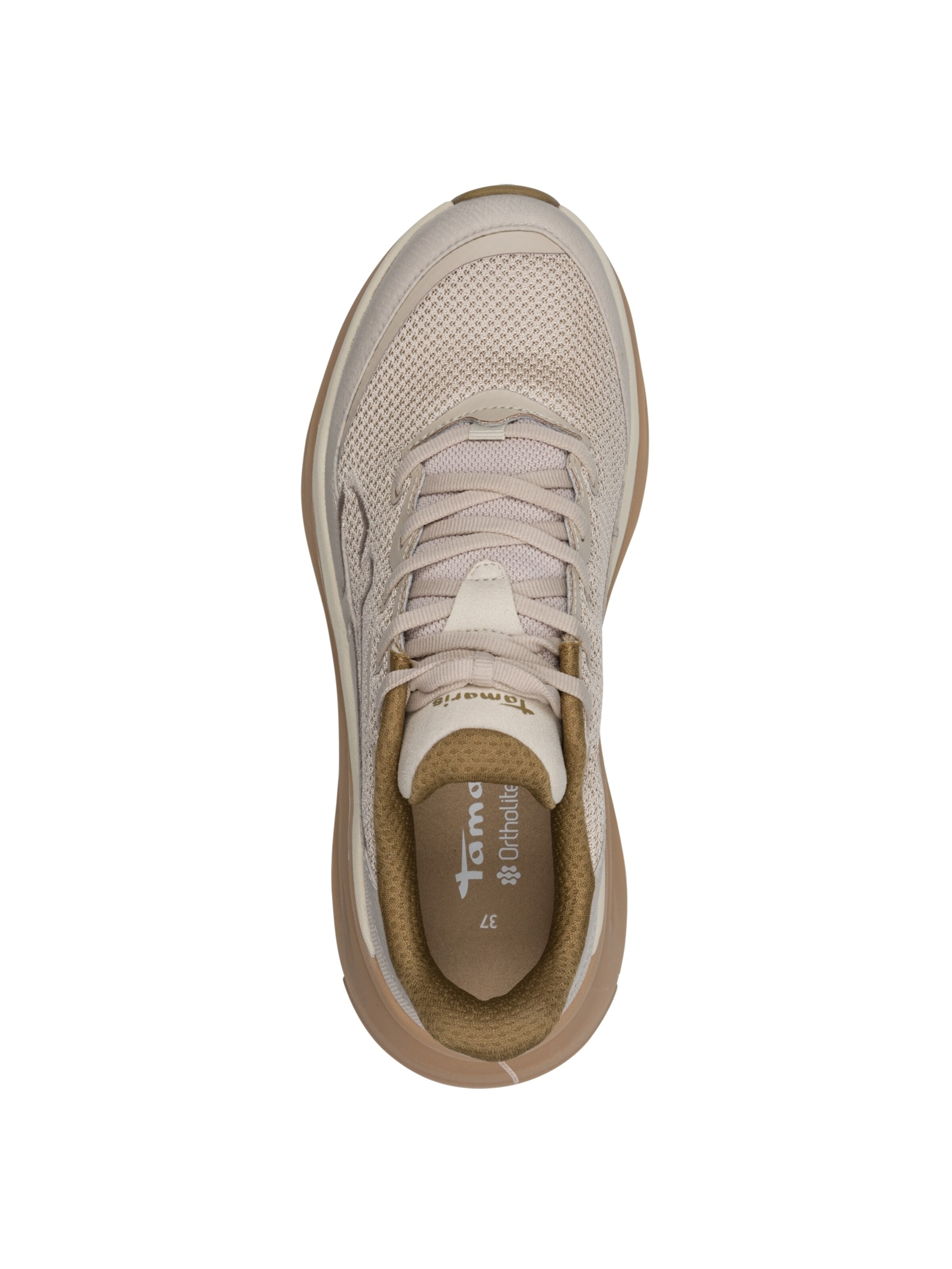 Baskets basses Tamaris en beige