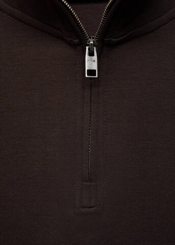 MANGO MAN Sweatshirt 'Winne' in Braun