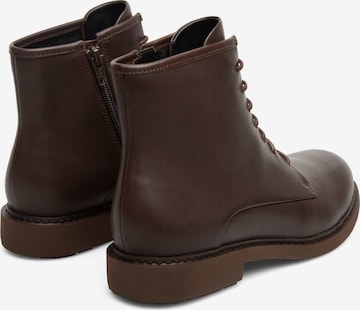 CAMPER Lace-Up Ankle Boots ' Neuman ' in Brown