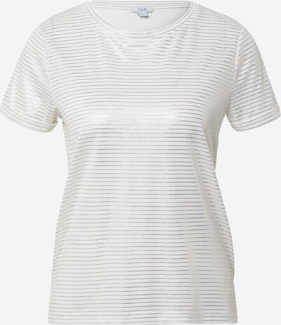 OVS T-Shirt in silber / weiß, Produktansicht