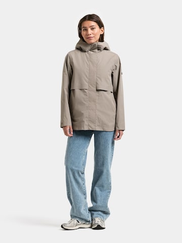 Didriksons Outdoorjas 'Elsa' in Grijs