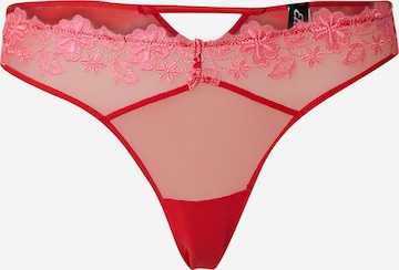 ETAM Thong 'CURIEUSE' in Red: front