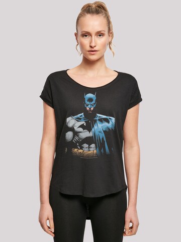 T-shirt 'Batman Close Up' F4NT4STIC en noir : devant