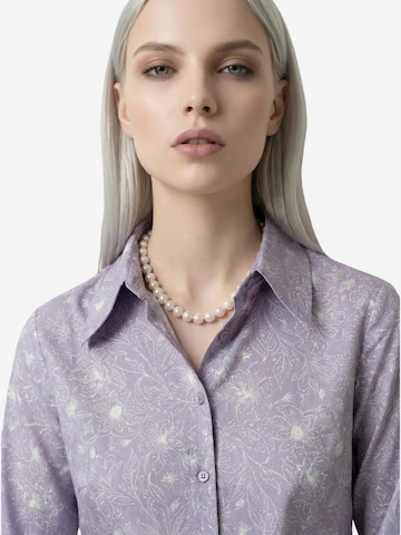 My fashion - Camisa em roxo
