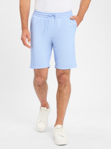 Nils Sundström Pants in Blue: front