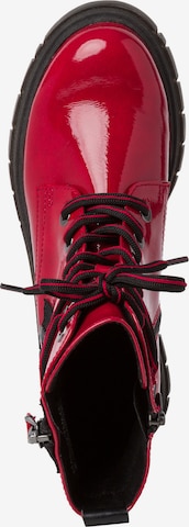 MARCO TOZZI by GUIDO MARIA KRETSCHMER Lace-Up Ankle Boots in Red