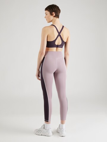 ADIDAS PERFORMANCE Slimfit Sporthose in Lila