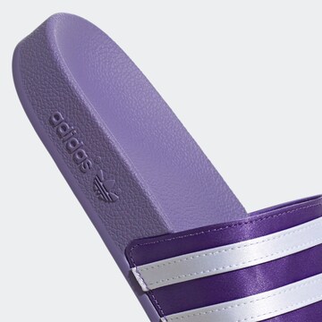 ADIDAS ORIGINALS Mules 'Adilette' in Purple