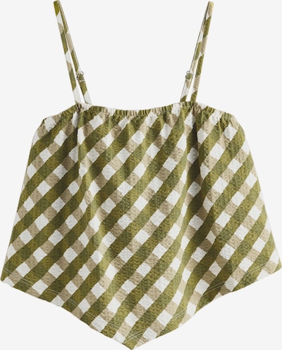 Next Top u kaki / maslinasta / bijela, Pregled proizvoda