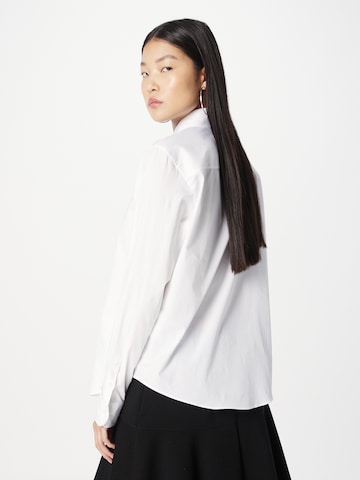 HUGO Red - Blusa 'Essential' en blanco