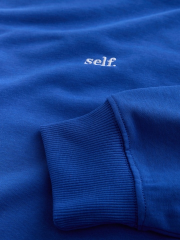 Felpa di self. in blu