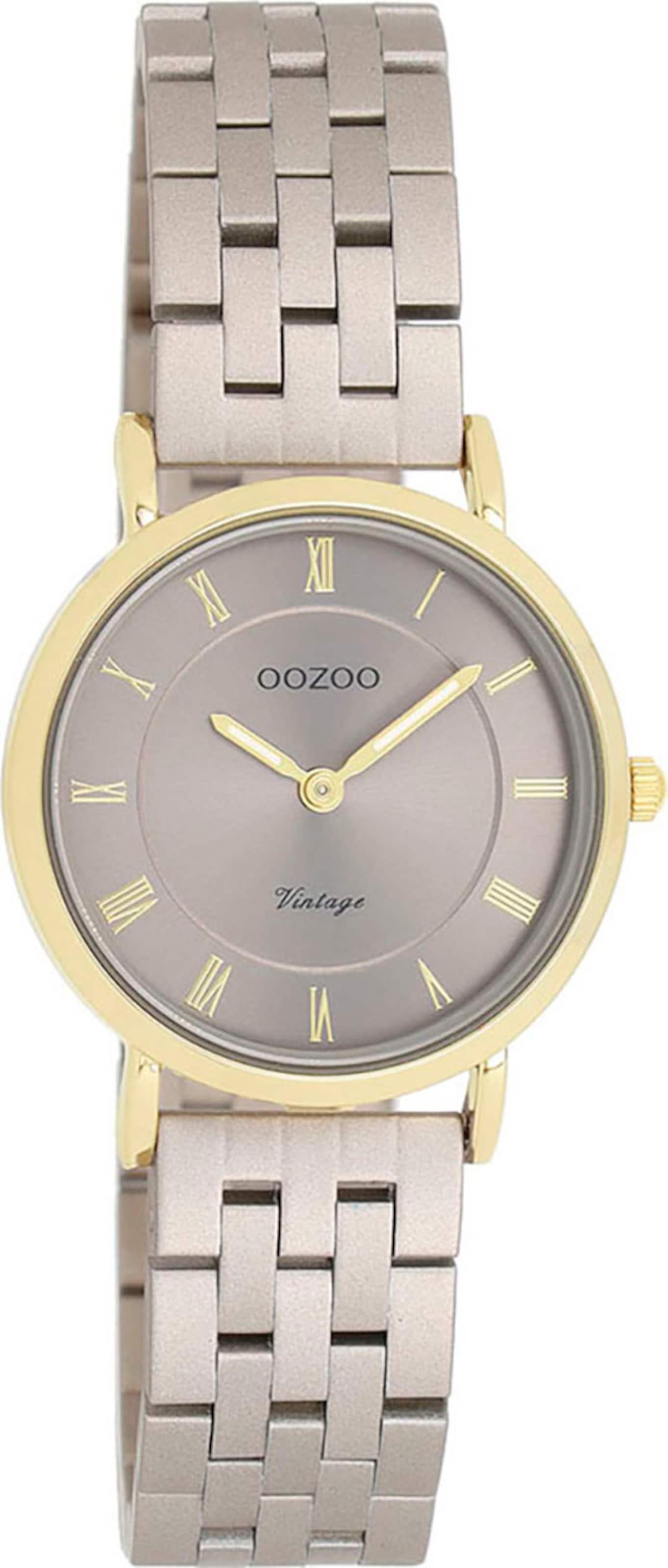 OOZOO Analog Watch in Grey: front