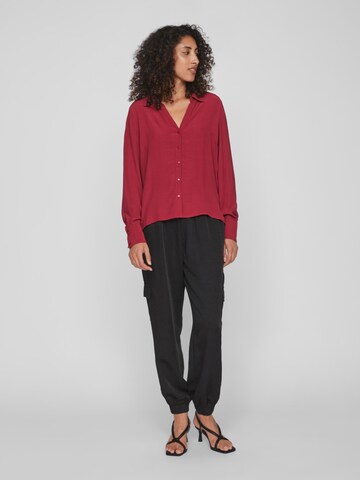 VILA Blouse 'Fini' in Red