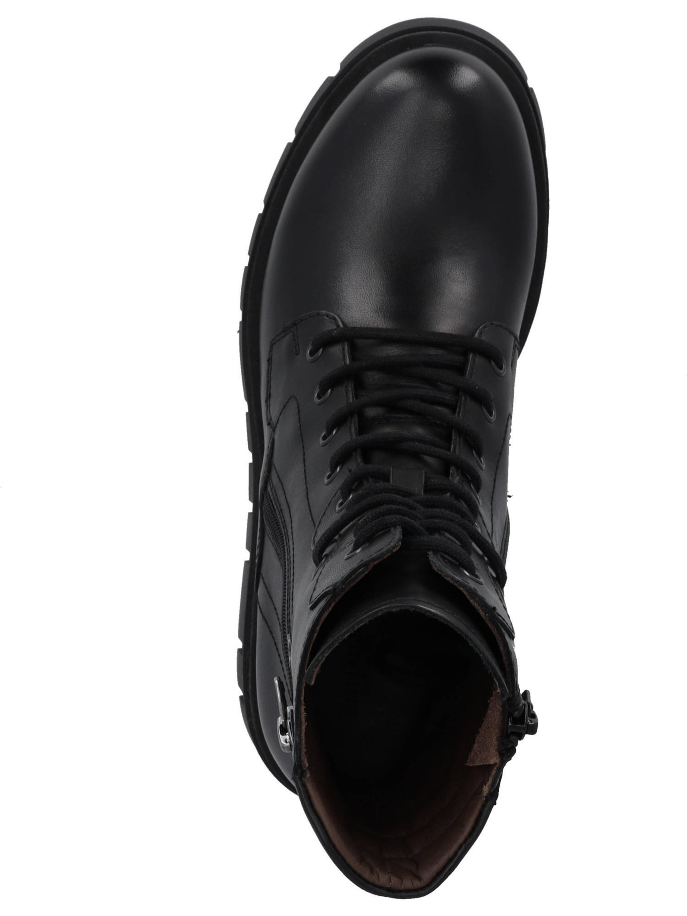 Nero Giardini Lace-up bootie 'Sulmona' in Black