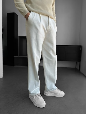 Kleidermafia Loose fit Trousers in Beige